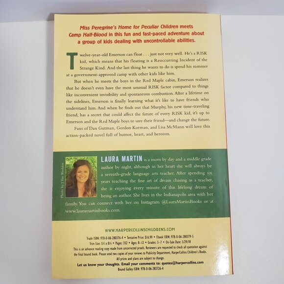 Advanced Readers Copy Ages 8-12 Grades 3-7 Uncorrected Proof Book Lot Never Read - Picture 16 of 16